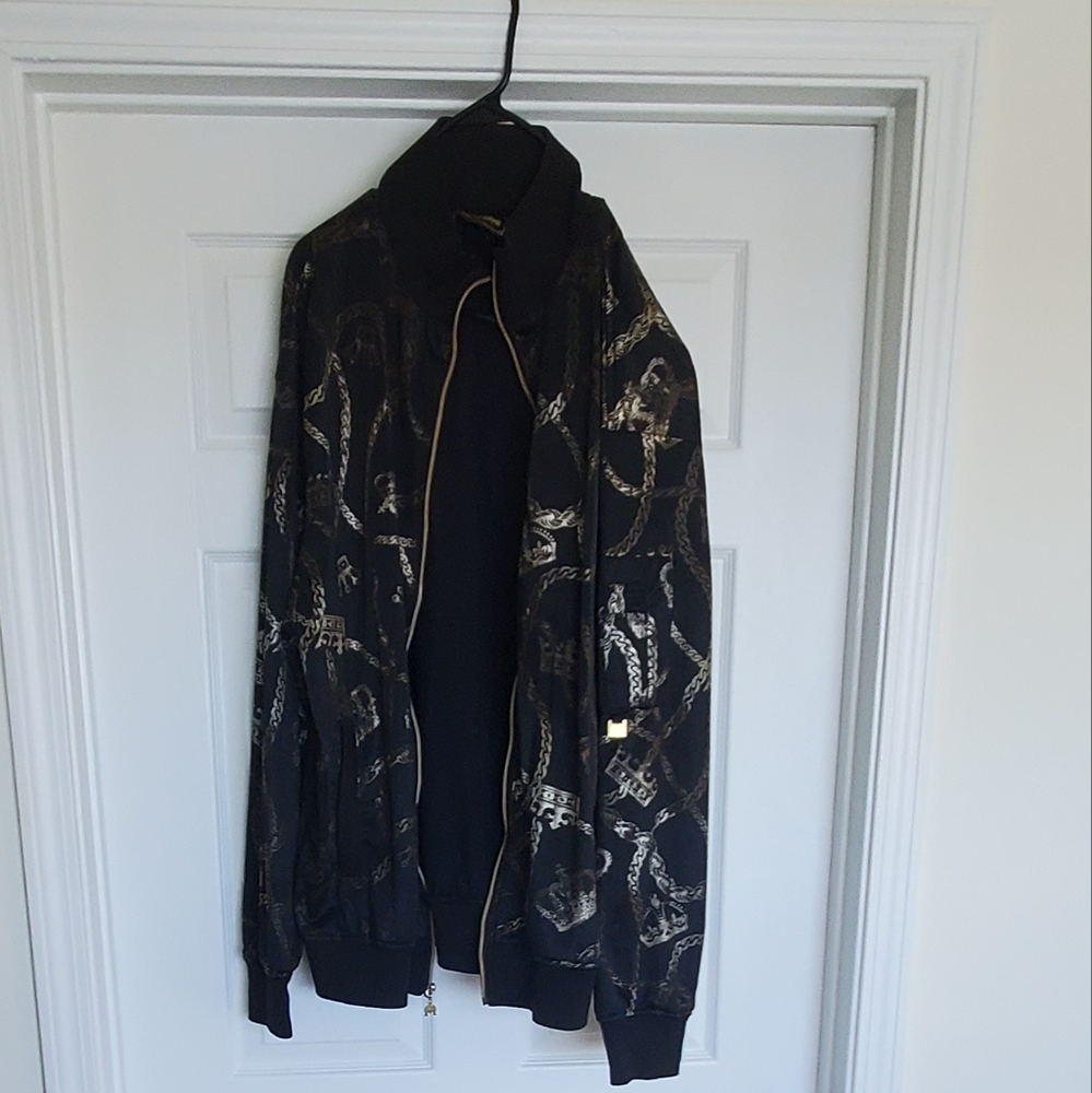 Ablanche 2XL Lightweight Black/Gold Jacket